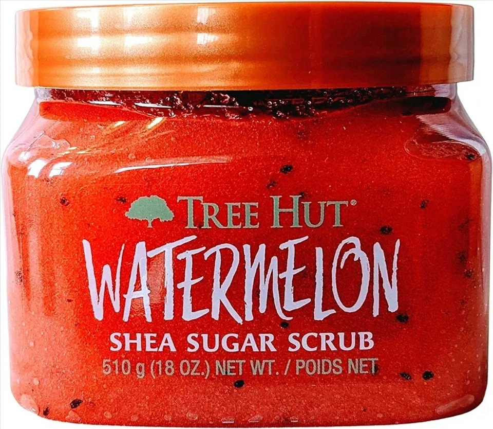 Tree Hut Watermelon Shea Sugar Exfoliating Hydrating Body Scrub 18 Oz. 3 Pack - Image 1 of 2