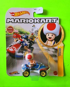 Hot Wheels Mario Kart Toad Sneaker Diecast Car - NEW/SEALED - Picture 1 of 3