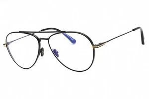 Gafas TOM FORD FT5800-B 001 marco transparente negro brillante 56 mm - Imagen 1 de 4