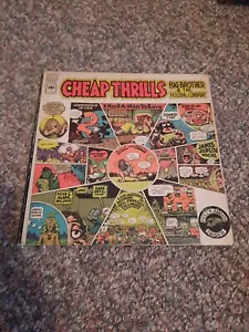 BIG BROTHER & THE HOLDING COMPANY Cheap Thrills COLUMBIA LP VG+ 2-eye gatefold r - Picture 1 of 6