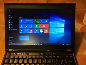 Lenovo ThinkPad Laptop X220 i5 2.5GHz 8GB 256GB SSD Windows 10 Webcam IPS Screen - Picture 1 of 5