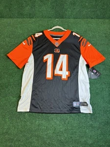Nike Andy Dalton Vapor Limited Stitched Football Jersey Orange Black Size XL - Picture 1 of 9