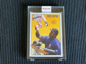 2021 TOPPS PROJECT 70 #452 TONY GWYNN / SEAN WOTHERSPOON  *ENCASED ART*  PADRES