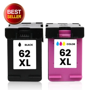 62XL Ink Cartridges Combo Pack for HP Envy 5540 5542 5545 5640 5642 5660 - Picture 1 of 6