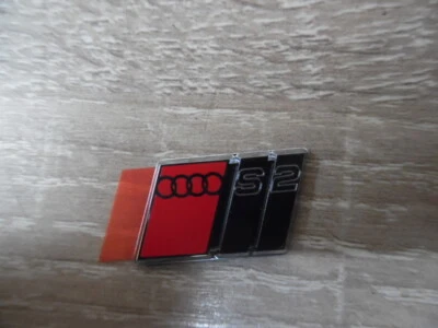 Audi 80 Coupe S2 Lenkradlogo Lenkrad Plakette Logo Schriftzug Emblem 893419685 - Bild 1 von 4