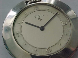 Outstanding Sterling Silver Elgin Saint Christopher Watch Totally Restored 2 - Picture 1 of 17