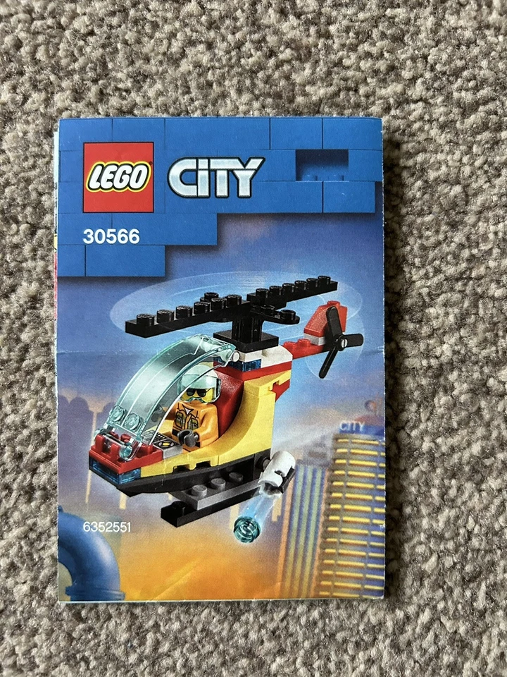 ⭐ LEGO City 30566 Fire Helicopter - Excellent Condition! - Image 1 of 4