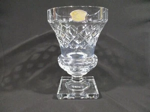 ANCIEN VASE MEDICIS CRISTAL TAILLE VAL ST LAMBERT BELGIQUE CRYSTAL KRISTALL - Foto 1 di 12