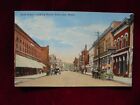 Vintage Colorized Rppc Of Main Street Stillwater Minnesota-Horse & Buggy