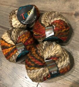 Tahki "Taos" Yarn - Four Color Choices -13 Skeins available New - Discontinued