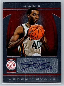 2013-14 Panini Totally Certified #237 Jeremy Evans Totally Red Signatures /99 - Picture 1 of 2