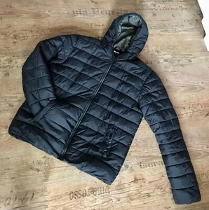 Steppjacke Herren, Schwarz, Kapuze, Grösse XL, Marke Q/S, guter Zustand - Bild 1 von 4