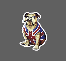 English Bulldog Sticker UK Waterproof NEW - Buy Any 4 For $1.75 EACH Storewide!