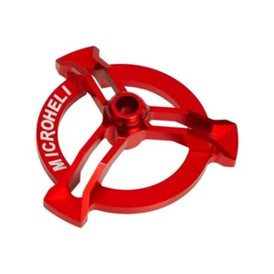 CNC Alu Swashplate Leveler (RED) - OMP M1 / EVO / GOOSKY S1 / BLADE INFUSION 120 - Picture 1 of 2