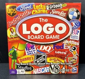 The Logo Board Game - The Board Game about the Brands You Love! Spin Master - Picture 1 of 2