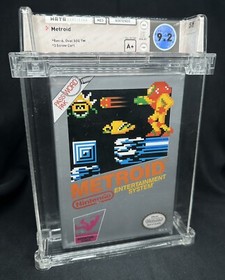 Metroid NES Nintendo Factory Sealed! WATA Graded 9.2/A+
