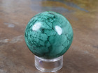 Malachite Sphere from Congo  4.0 cm  # 19411