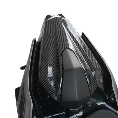 ABS Rear Seat Cowl Cover Carbon Effect for Z400 ER400 2018 2019 2020 Kawasaki  Foto 1 de 3