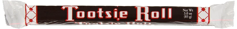 Tootsie Rolls Giant Classic 3,0 oz. Roll Nostalgic Candy Pack de 24 Foto 1 de 4
