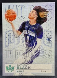 2023-24 Panini Court Kings Anthony Black Masterpiece Works in Progress #1/1 RC - Picture 1 of 3