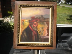 PINTURA AL ÓLEO SOBRE LIENZO ALBERTO CECCONI Famoso artista listado de Italia - Imagen 1 de 5