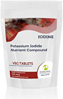 Iodine Potassium 150Mcg 250 Vegetarian Tablets Pills Health Food Supplements Nut
