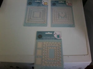 3X SCHNEIDSCHABLONEN FÜR SCRAPBOOKING MIX (J2859) - Bild 1 von 1