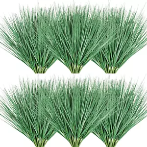 20PCS Artificial Outdoor Plants, Fake Grass Plants UV Resistant Greenery Shrubs - Picture 1 of 12