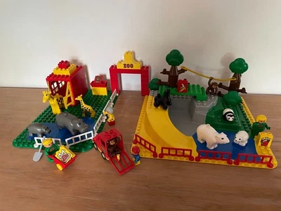 Vintage LEGO DUPLO Maxi Zoo 2669 Complete with Original Base Plates RARE - image 1 of 4