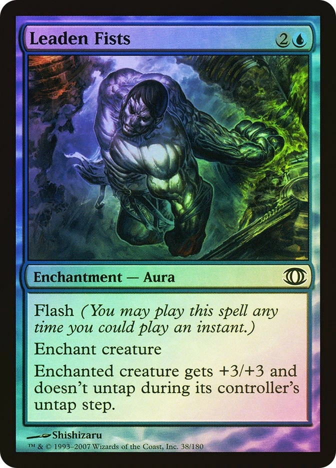 MTG FOIL Leaden Fists  - Future Sight #038 - Image 1 of 1