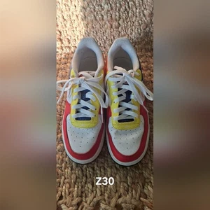 Scarpe sneakers Nike Air Force 1 LV8 colorate FN6980-657 bambini ragazzi taglia 7 anni - Foto 1 di 6