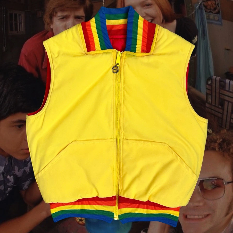 Chaleco Arco Iris Reversible Años 70 Sergio Valente Kelso That 70s Show Mujer’s Mediano. Foto 1 de 4