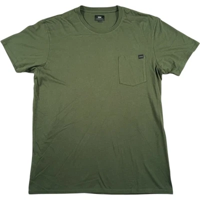 Edwin Pocket T-Shirt Men's XL Slim Fit Khaki Green Cotton Casual Top Tee - Image 1 of 4