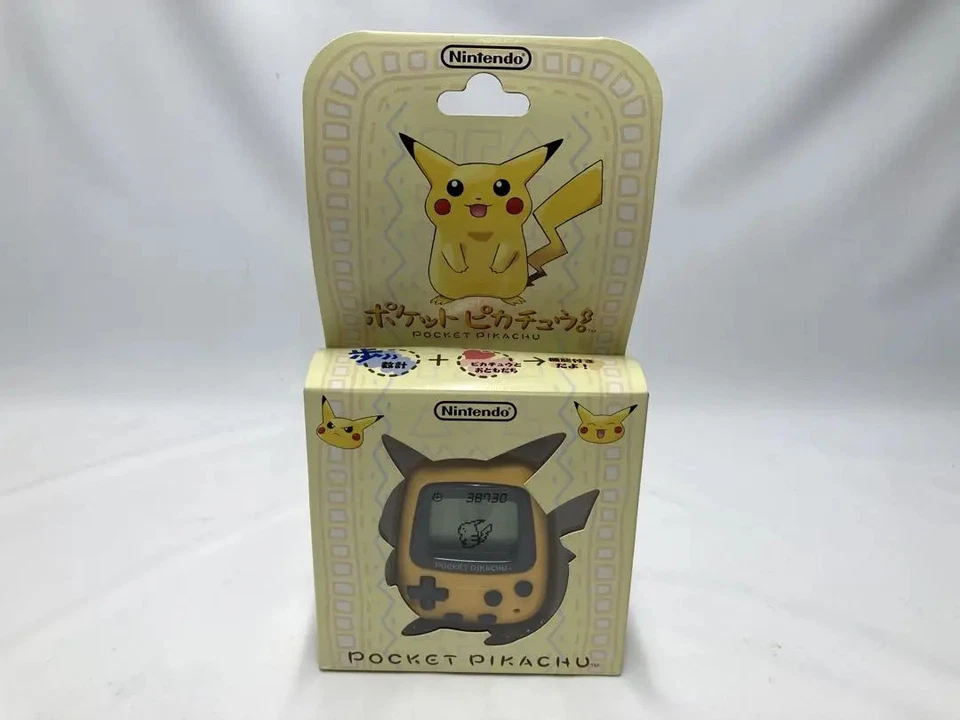 Nintendo Pocket Pikachu Virtual Pet Pedmeter Japan Tamagotchi