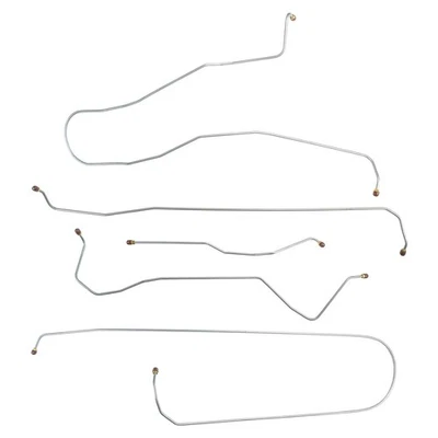 Ford F2 1947-52 2x2 3/4 toneladas plataforma corta freno de tambor completo 1/4" kit de línea 5 piezas, Foto 1 de 4