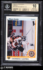 Wayne Gretzky BGS 10: 1990-91 Upper Deck French All-Star Pristine Card POP 2