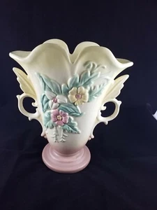 VASO CERAMICA ARTISTICA SCAFO ~ SERIE NUMERO FIORI SELVATICI ~ SPLENDIDO!! BELLISSIMI COLORI!! - Foto 1 di 6