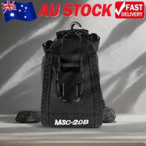 Nylon Walkie Talkie Holder Pouch Bag Adajustable Strap Carrying Case for Baofeng - Zdjęcie 1 z 12