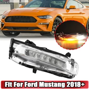DRL Fog Light Bumper Turn Signal Lamp Assembly Right For 2018-2023 Ford Mustang - Bild 1 von 13
