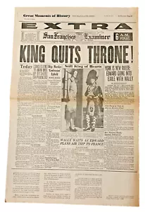De colección San Francisco Examiner, Great Moments of History 12/10/1936 (10/27/1972) - Imagen 1 de 2