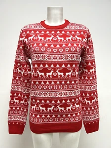 Ladies GORGEOUS Printed Christmas Jumper Sizes 6 8 10 12 14 16 18 20 22 24 - Picture 1 of 8