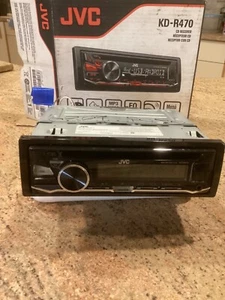 JVC KD-R470 Reproductor de CD USB MP3 AM FM Radio 50w x 4Ch Aux 2.5v - Imagen 1 de 9