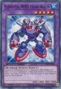 Yugioh! Elemental HERO Steam Healer - SGX1-ENA24 - Common - 1st Edition Near Min - Picture 1 of 1