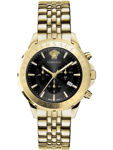 Versace VEV602123 Signature Cronografo Orologio Uomo 44mm 5ATM