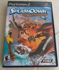 Splashdown: Rides Gone Wild (Sony PlayStation 2, 2003) With Manual Tested PS2