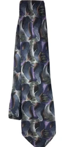 Jerry Garcia Mens Tie 1996 Estate Of Jerome J Garcia Duckworm Alarm 100% Silk - Picture 1 of 9
