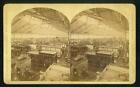 a697, Centennial Photo. Stereoview, #440, Main Building, Tower Looking W., 1876