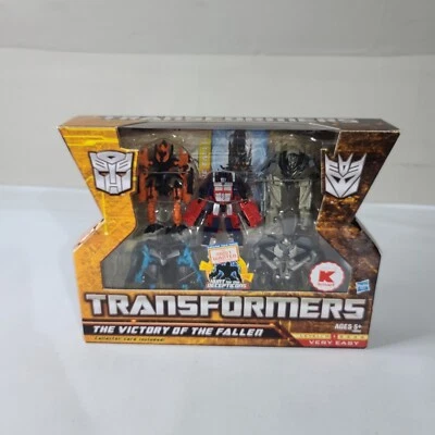 Transformers 2010 The Victory of the Fallen Set w/ Card Kmart Exclusive RARE - Image 1 of 2