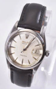 Rolex Oysterdate Precision 6694 Patinaed Dial - Picture 1 of 6