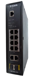 D-Link DIS-200G-12PS 12-Port Gigabit Smart Managed Industrial PoE Switch-240W - Picture 1 of 8